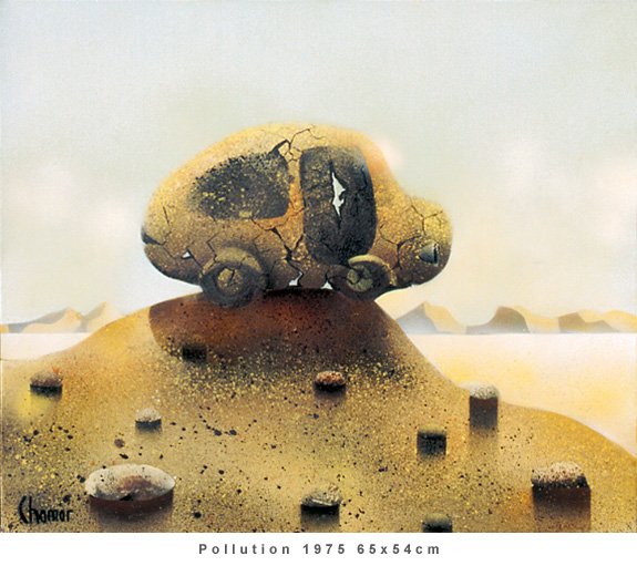 Pollution 1975 65x54cm