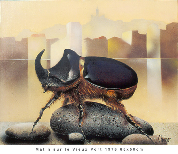 Matin sur le Vieux Port 1976 65x50cm