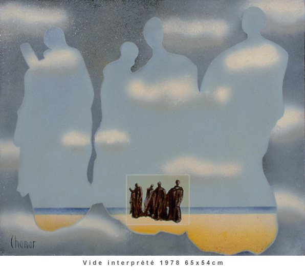 Vide interprété 1978 65x54cm