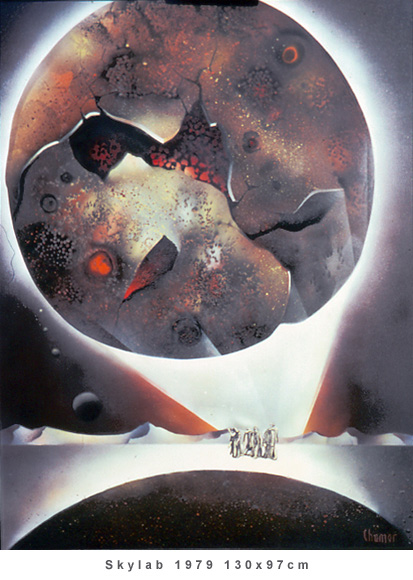 Skylab 1979 130x97cm