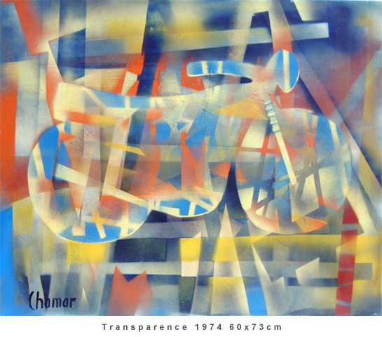 Transparence 1974 60x73cm
