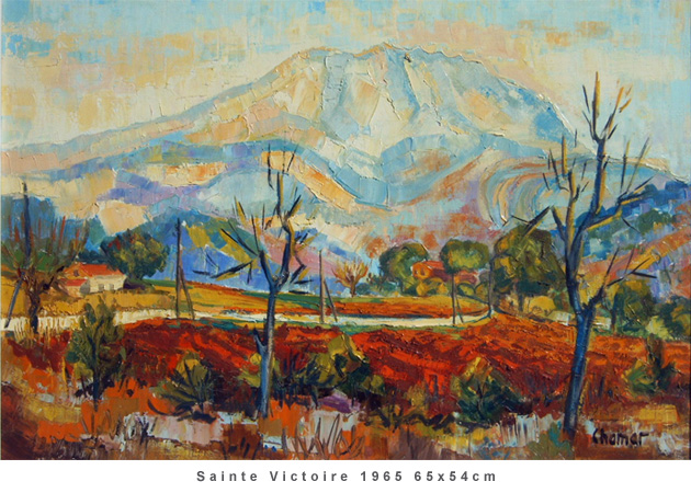 Sainte Victoire 1965 65x54cm