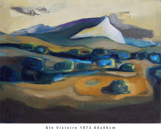 Ste Victoire 1973 65x50cm